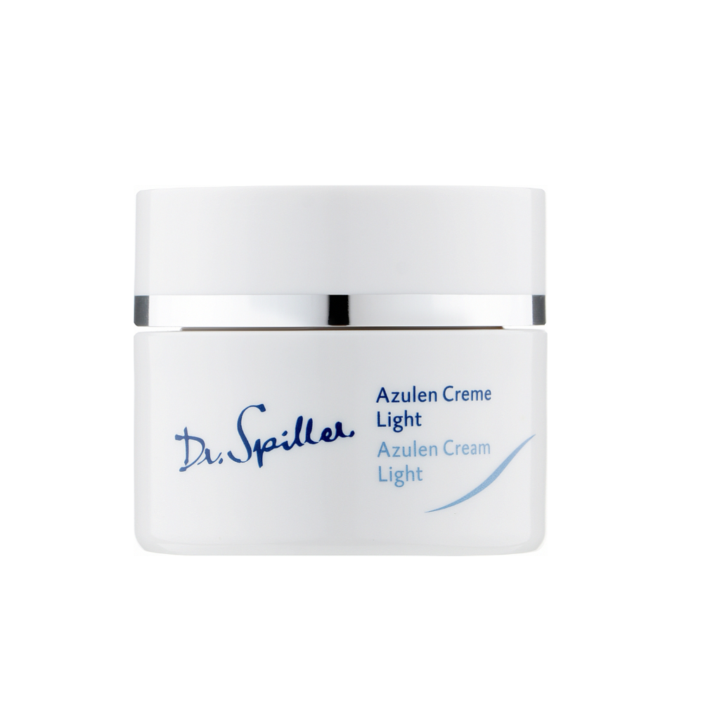 Крем легкий заспокійливий для чутливої шкіри з азуленом Dr.Spiller Azulen Cream Light 50 мл