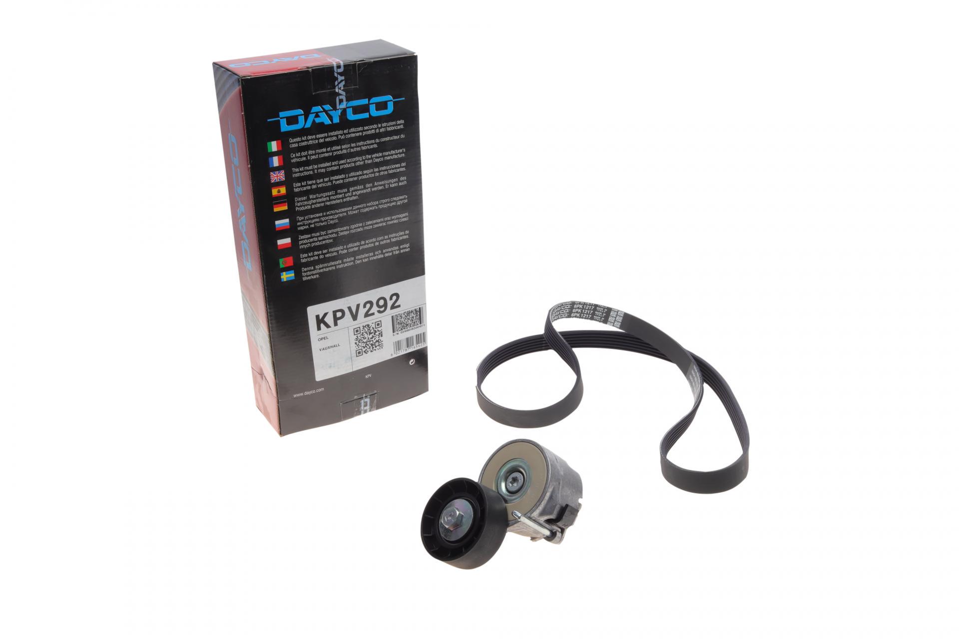 Комплект ремня генератора DAYCO Opel Astra 09-14/Corsa 1.3 CDTI 06-14 (KPV292)