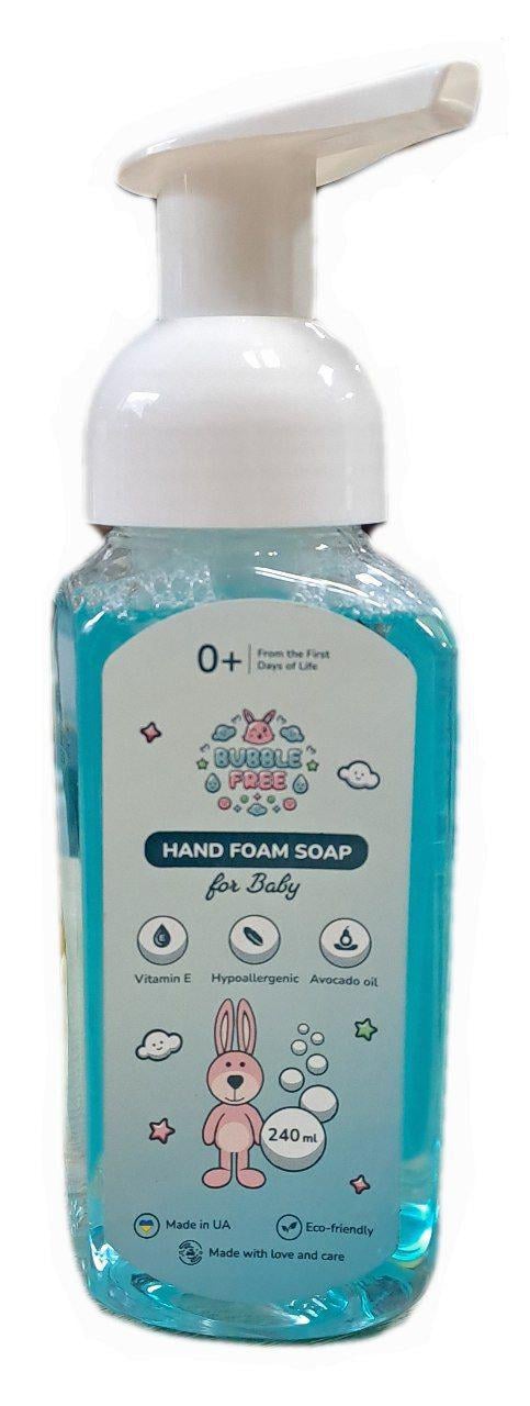 Мило-піна дитяча Bubble Free 240 мл