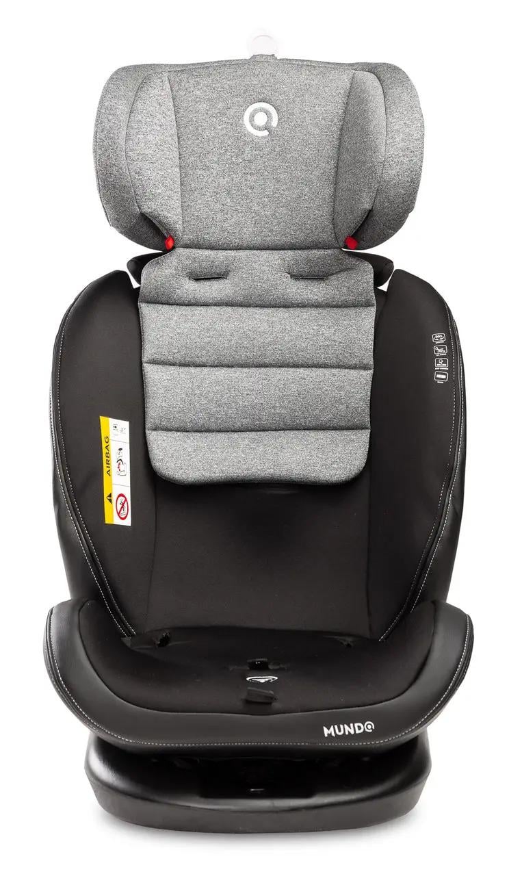 Автокресло детское Caretero Mundo Isofix 81х44х44 см 0-36 кг Серый (129889) - фото 5