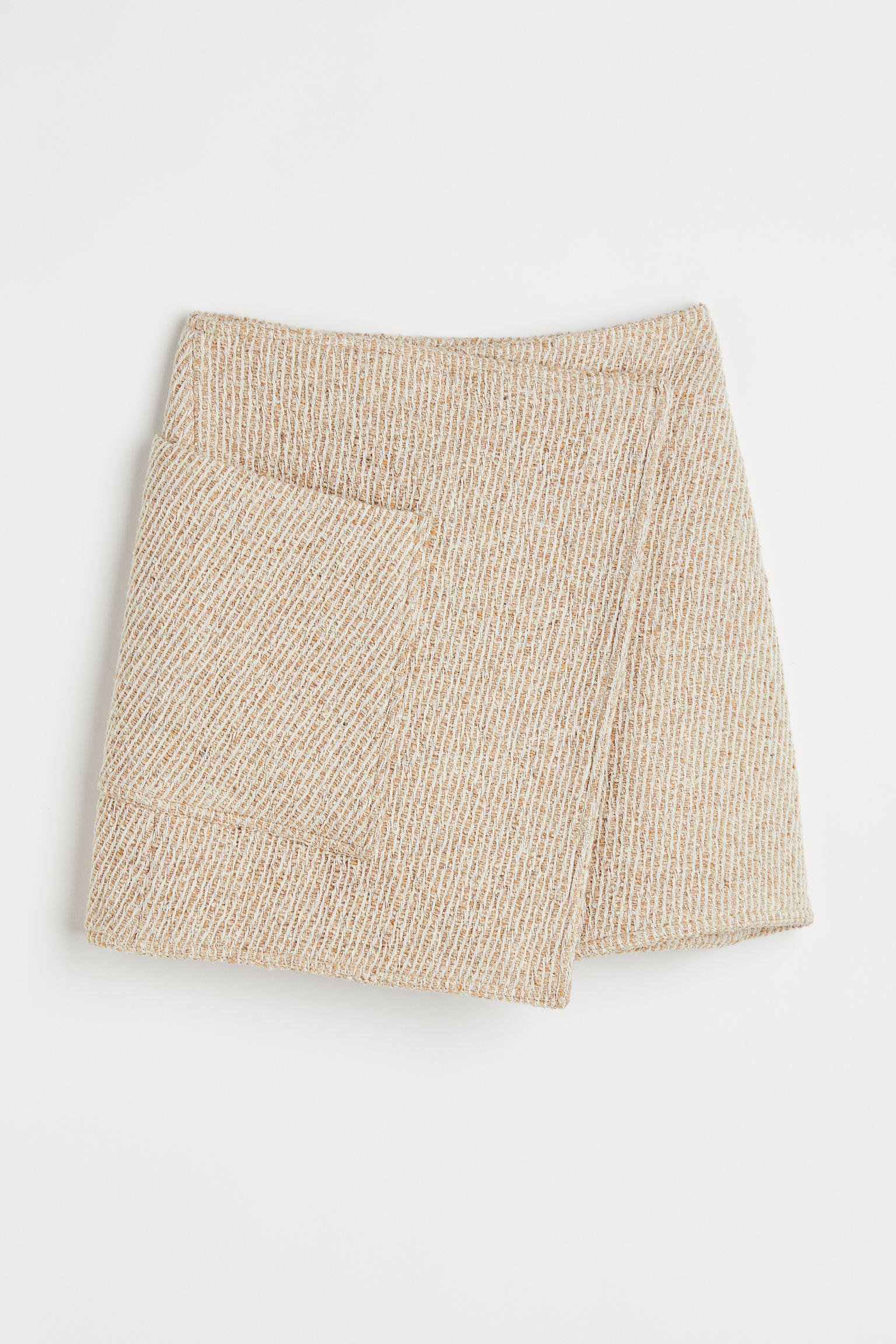 Юбка шелк бленд р. 36 Бежевый (1112381arl)