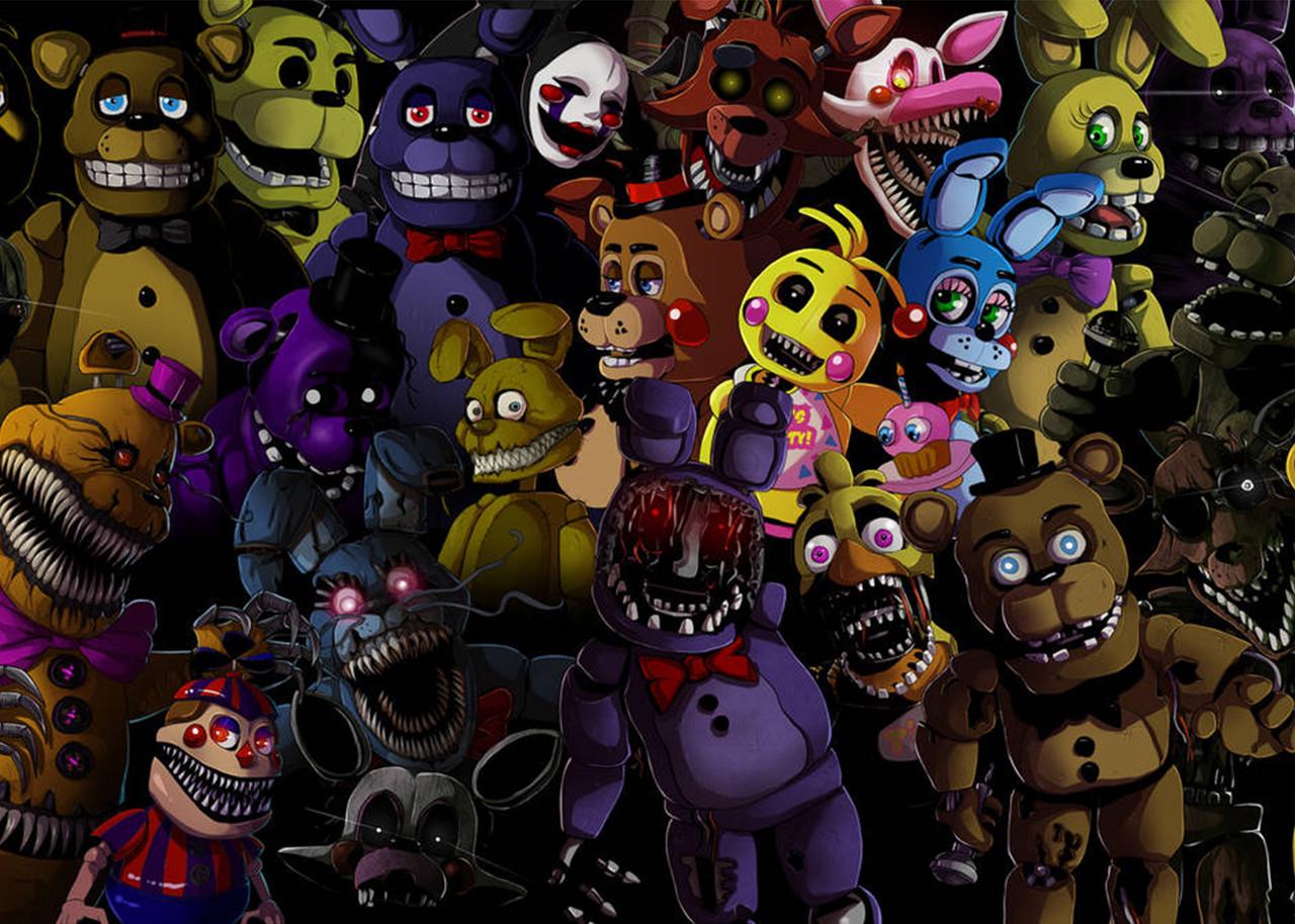 Картина GeekLand Five Nights at Freddys постер (FN 09.027.750)