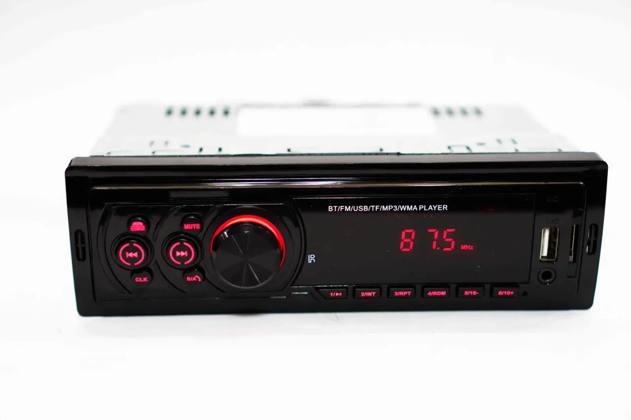 Автомагнитола JSD308 ISO USB RGB Bluetooth SD/AUX/FM 4x60W - фото 1