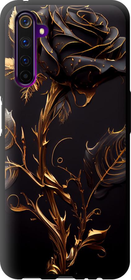 Чехол на Realme 6 Pro Роза 3 (5552b-1893-42517)