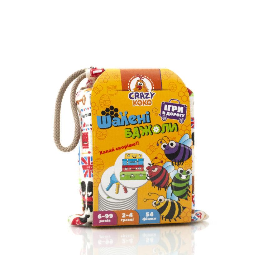 Настольная игра Vladi Toys VT8077-15 12 Безумные пчелы 54 фишки/в мешке (93838) Настольная игра Vladi Toys VT8077-15 12 Безумные пчелы 54 фишки/в мешке (93838)