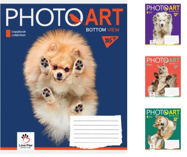 Зошити учнівські у лінійку YES Photoart 48 арк. 10 шт. в уп. (MTT-163227) Зошити учнівські у лінійку YES Photoart 48 арк. 10 шт. в уп. (MTT-163227)