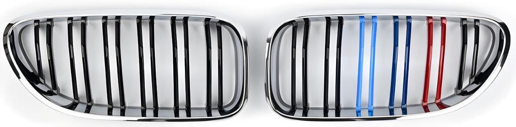 Ноздры GBT для BMW 6 M-Look F12/F13/F06 2011-2015 гг. пластик Черный (27669384)