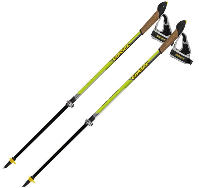 Палки для скандинавской ходьбы Vipole Instructor Vario QL DLX Green (S20 28)