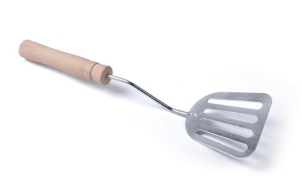 Лопатка металлическая SNT с деревянной ручкой 28 см (101-022)