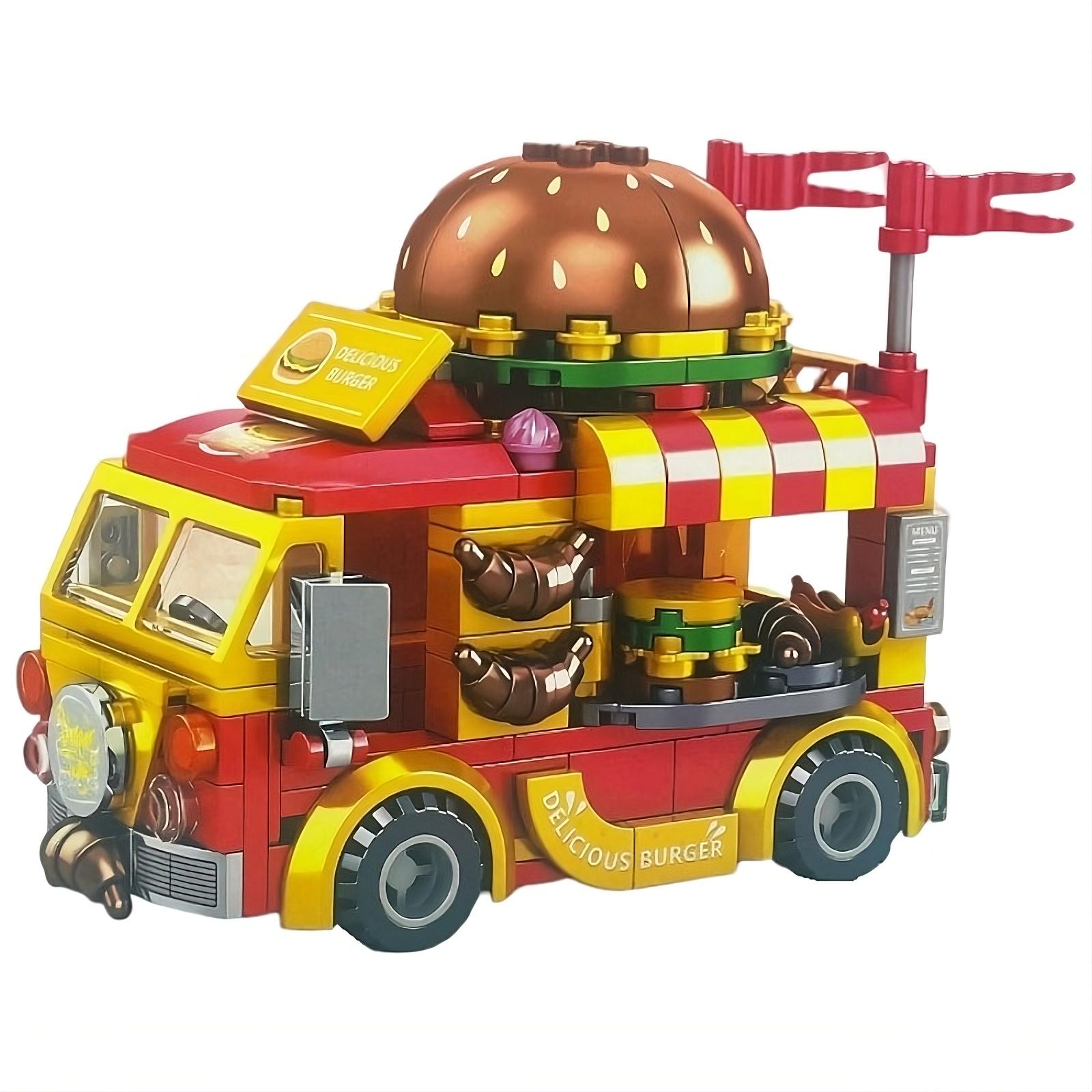 Конструктор детский L 33012 Автофургон Food Trucks Food Trucks пазовый набор 230 дет. (29094927)