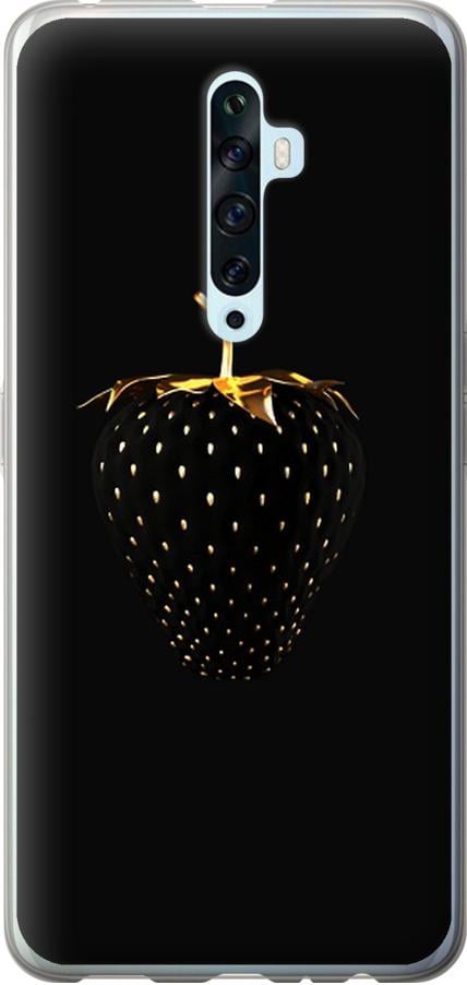 Чехол на Oppo Reno 2Z Черная клубника (3585u-1867-42517)