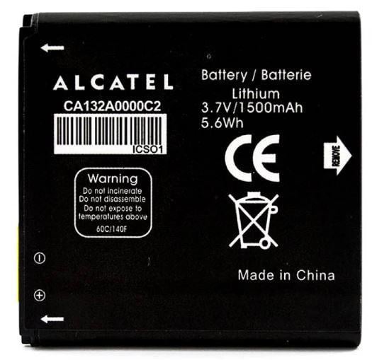 Аккумулятор CA132A0000C2 для Alcatel C5/OT5036 1500 mAh (000021325)