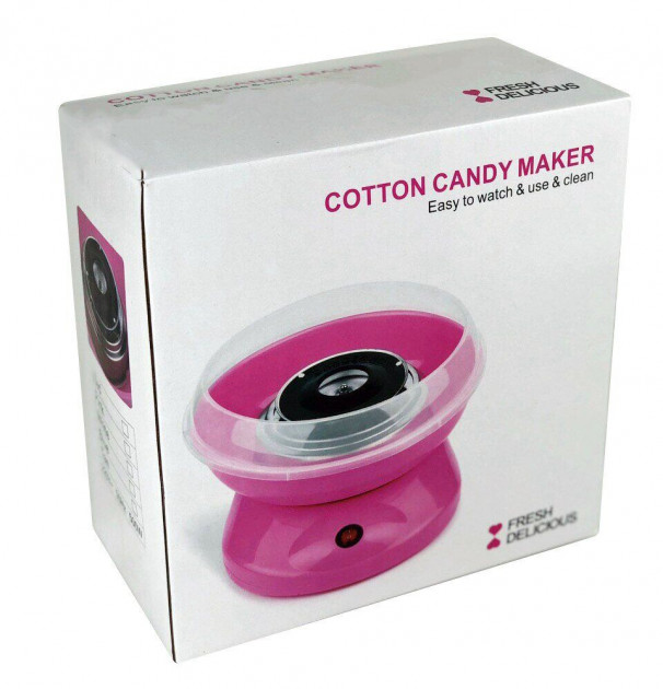 Апарат для виготовлення солодкої вати Cotton Candy Maker Рожевий (2575064216) - фото 4