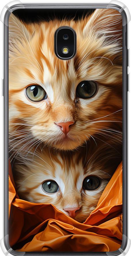 Чехол на Samsung Galaxy J7 2018 Котики 2 (5664sp-1502-42517)