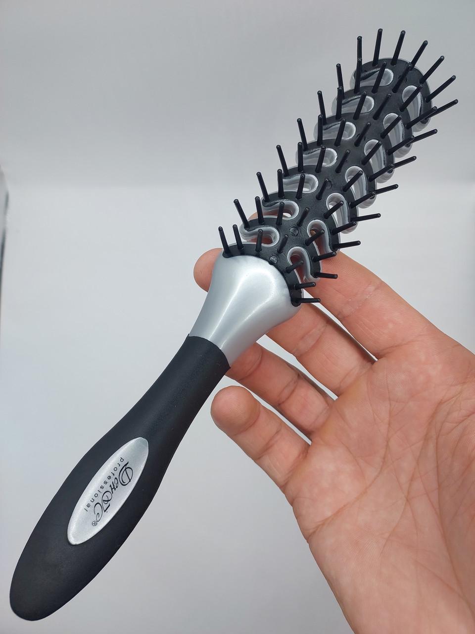 Расческа для укладки ДенІС professional FISH скелетный мягкий зубец (1453071390) - фото 3