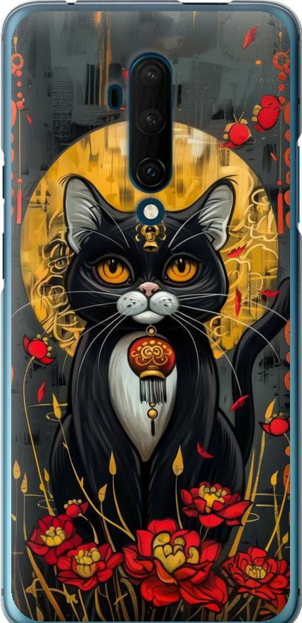 Чехол на OnePlus 7T Pro China Cat (6134u-1810-42517)
