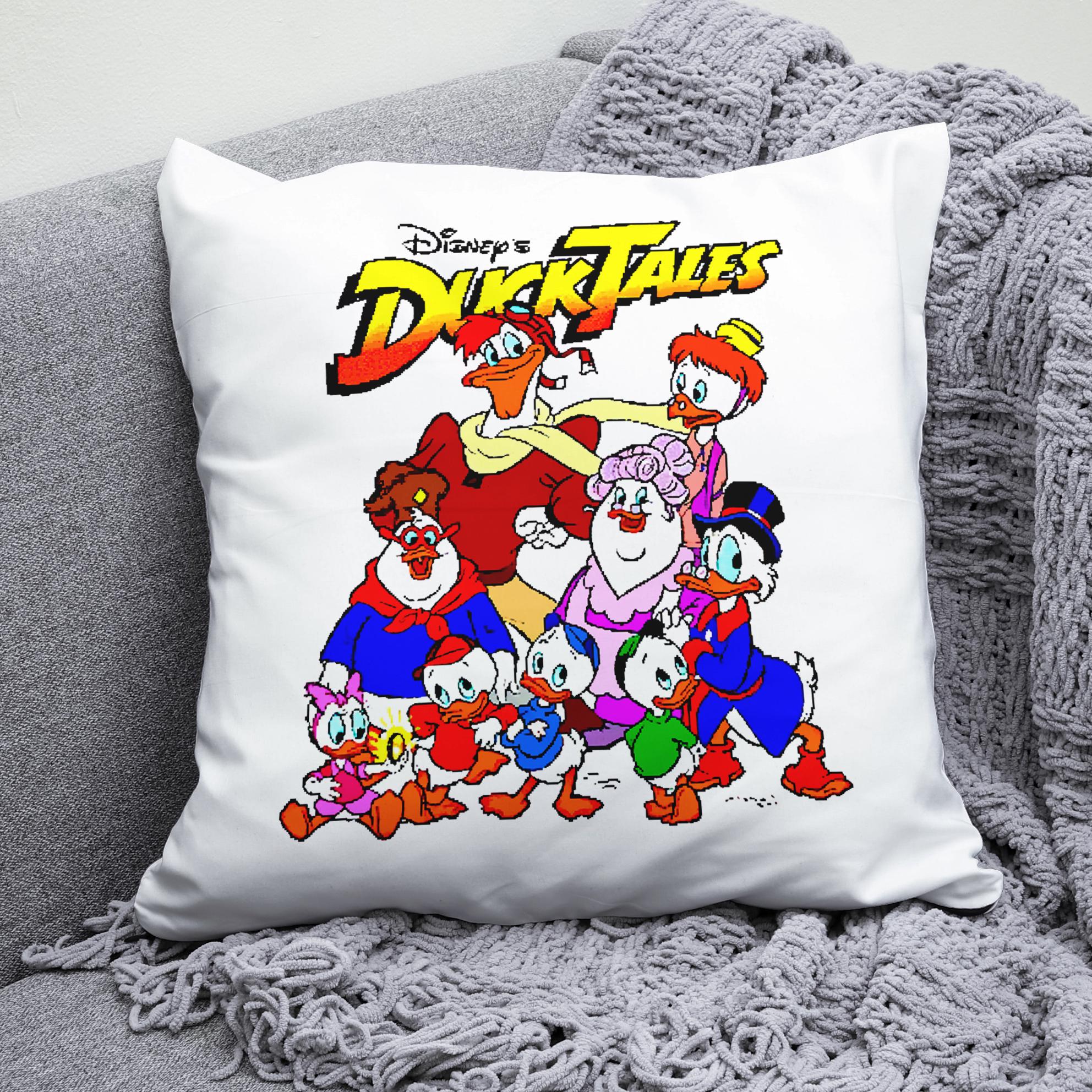 Плюшева подушка квадрат із принтом DuckTales