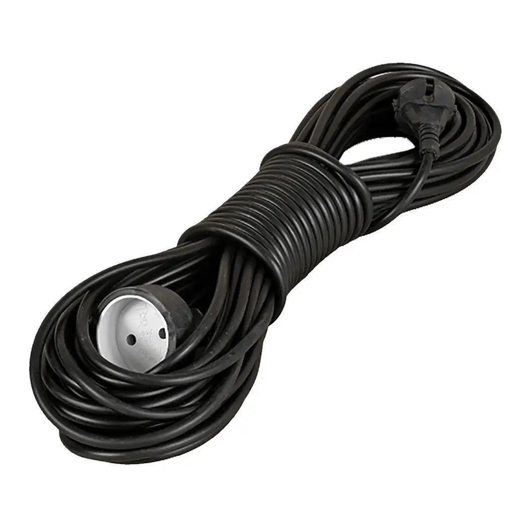 Удлинитель бытовой Мегатек ECO LIGHT ПВС 2х1,5 15 м Черный (27849362)