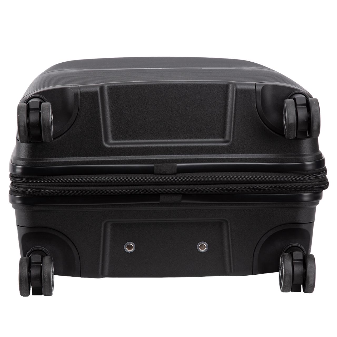 Валіза середня Snowball 40903 поліпропілен M Чорний - фото 5 Валіза середня Snowball 40903 поліпропілен M Чорний - фото 5