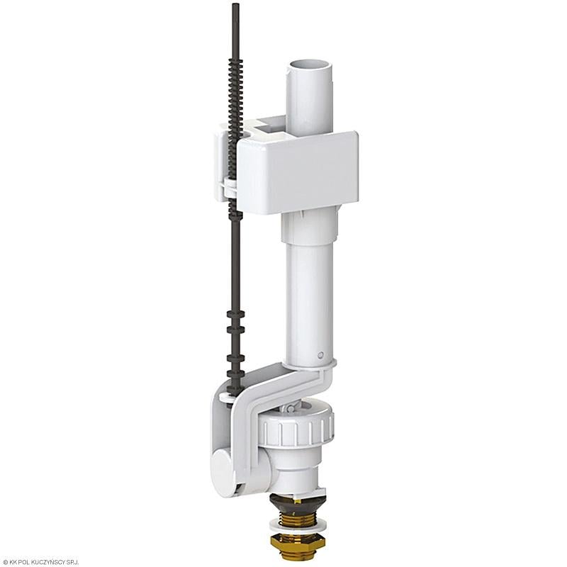 Арматура для сливных бачков KK POL ZND латунь нижняя подводка 3/8" (115763) - фото 2