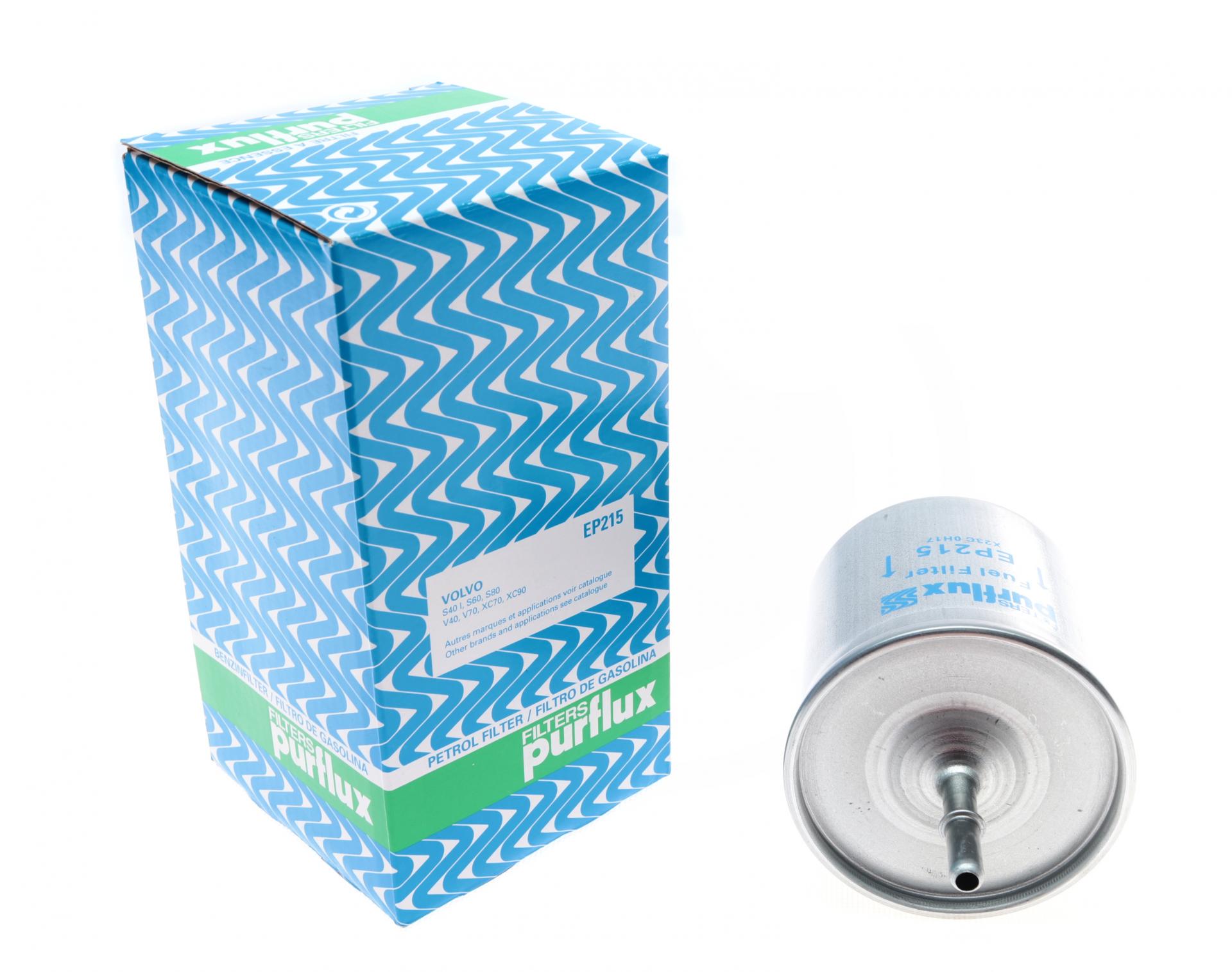 Фильтр топливный PURFLUX для Volvo S40 I/S60 I/S80 I/V40/V70/XC70/XC90 I 1,6-4,4 95-14- (EP215)
