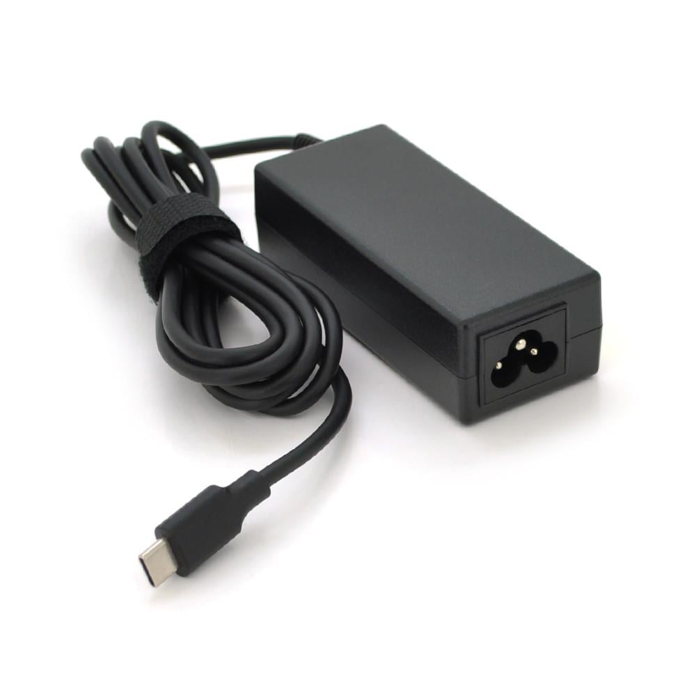 Блок питания Merlion LHP45 для ноутбука HP 45W штекер Type-C с кабелем питания (DR012474)
