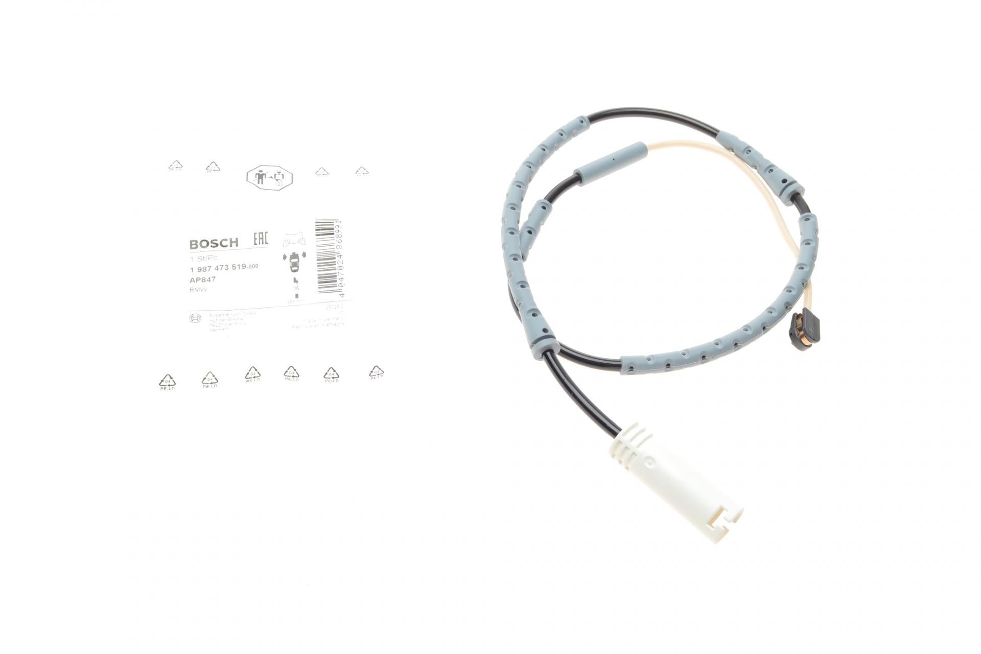 Датчик износа тормозных колодок передних BMW 3 E90/E91/E92/ X1 E84 05-15 L 865 мм (1 987 473 519)