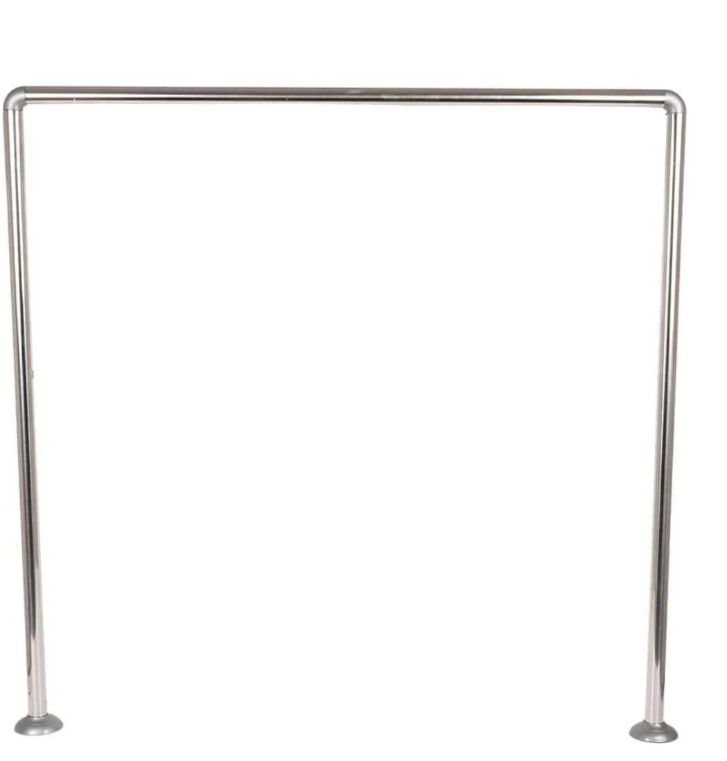 Карниз для ванной CORNER SHOWER CURTAIN ROD П-образный 80х80х80 см Хром (R35993)