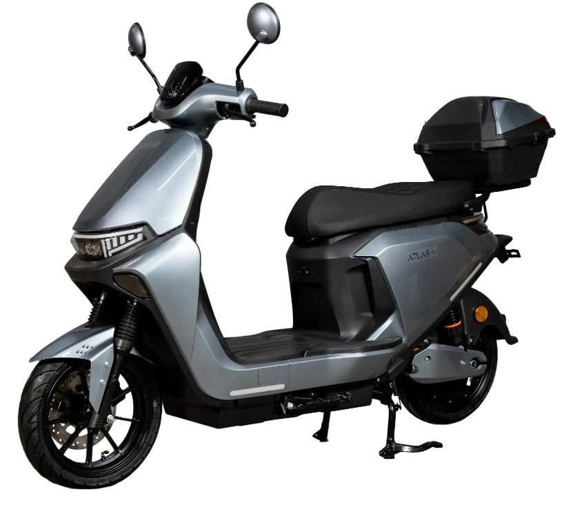 Электроскутер ATLAS Shark 2 Box 2000W 72V 20 Ah Grey (3179)