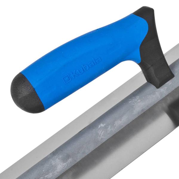 Кубала 0489 терка из нержавеющей стали 130х350 мм гладкая - фото 2