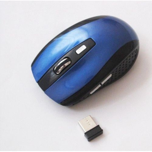 Беспроводная оптическая мышка мышь G 109 Blue - фото 2