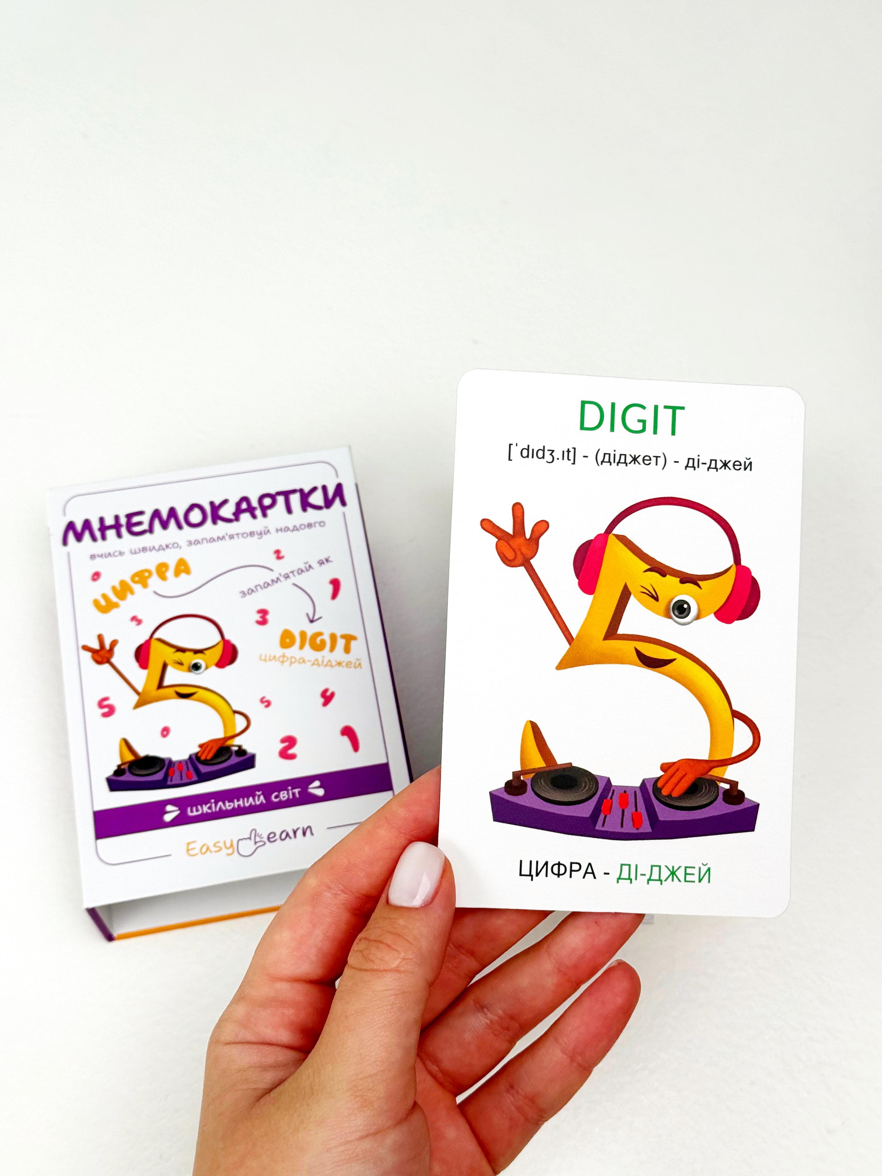 Мнемокарты EasyLearn Выпуск 4 Школьный мир (EL-SW1) - фото 16 Мнемокарты EasyLearn Выпуск 4 Школьный мир (EL-SW1) - фото 16