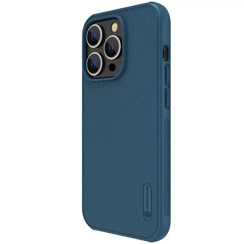 Чехол Nillkin Matte Pro для Apple iPhone 15 Pro Max (6.7") Синий | Blue - фото 2