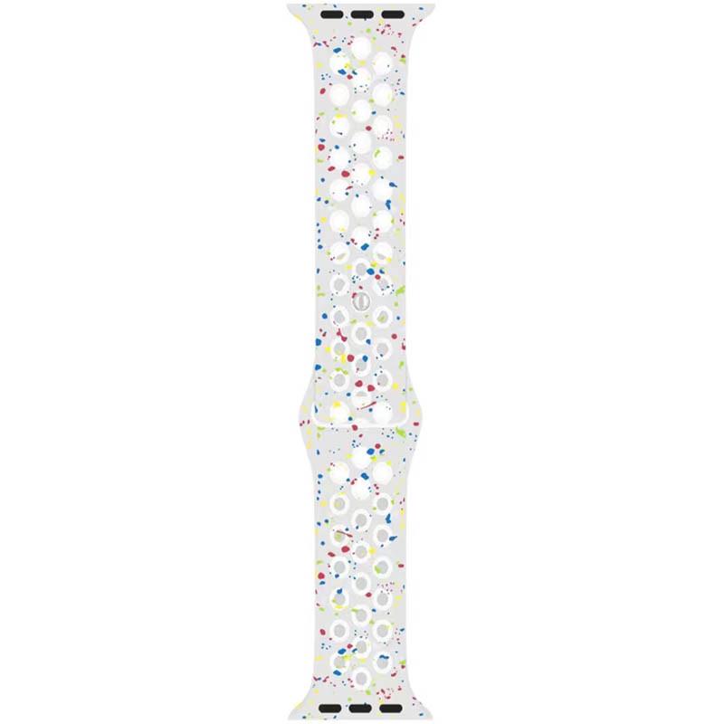 Ремешок Nike Sport Band для Apple Watch 42 ser.1-3 44/45/46/49 мм Pure Platinum