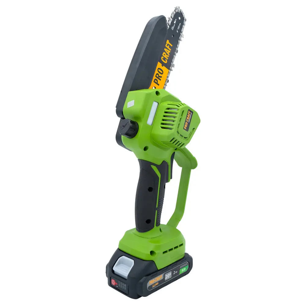 Пила безщіткова акумуляторна ProCraft PKA45 з 2 акумуляторами та зарядним пристроєм з кейсом - фото 4 Пила безщіткова акумуляторна ProCraft PKA45 з 2 акумуляторами та зарядним пристроєм з кейсом - фото 4