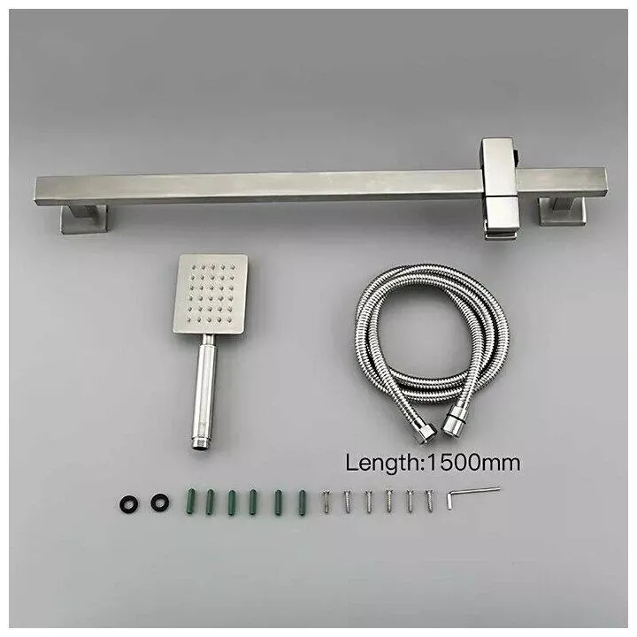 Душевой гарнитур Frap F8017 нержавеющая сталь (SQ-1036526) - фото 3