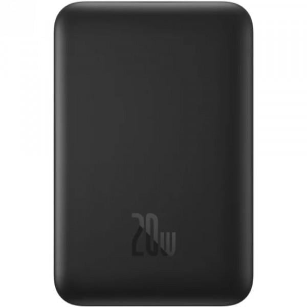 Повербанк Baseus Magnetic Wireless Mini 10000 mAh 20W Type-C PD QC Black (PPCX070001)