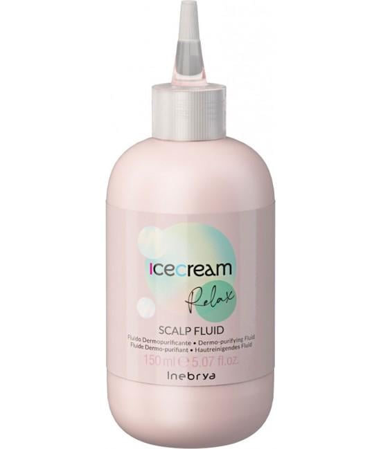 Пилинг-флюид для очищения кожи головы Inebrya Scalp Fluid Tri-Action Dermo Purifiyng 150 мл