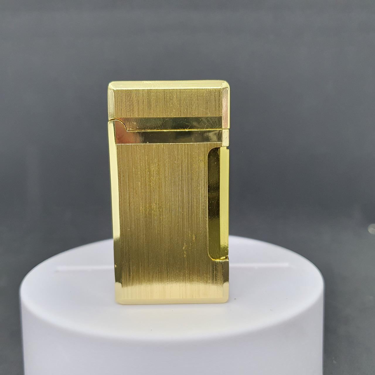 Зажигалка газовая турбо №10-11 Золотистый