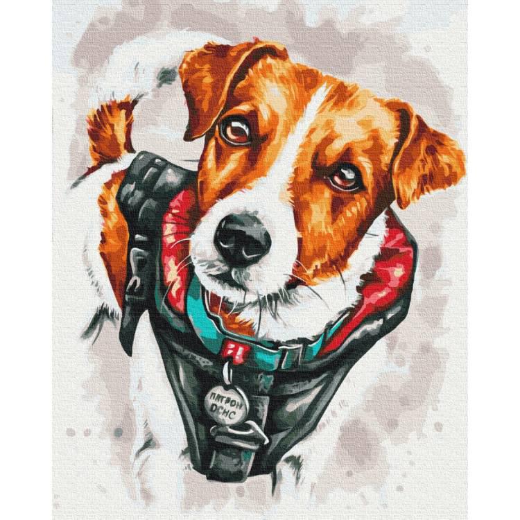 Картина по номерам BrushMe BS53221 Патрон защитник 40х50 см (L066352)