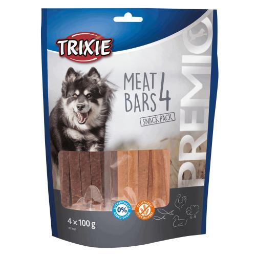 Ласощі для собак Trixie PREMIO Meat Minis з куркою качкою яловичиною та лососем 4х100 г (31853) Ласощі для собак Trixie PREMIO Meat Minis з куркою качкою яловичиною та лососем 4х100 г (31853)