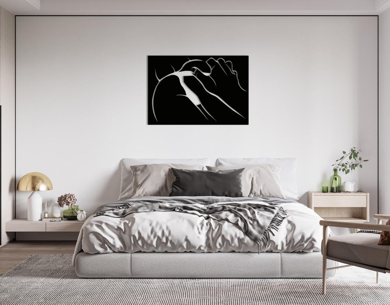 Декоративное панно на стену Upwood Decor Do It In The Dark 35х51,1 см Black (1531706168)