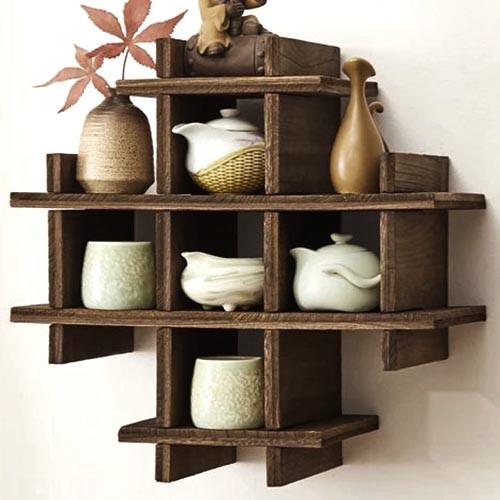 Полка для кружек из дерева Вавалати Капучино (СДК-010709)