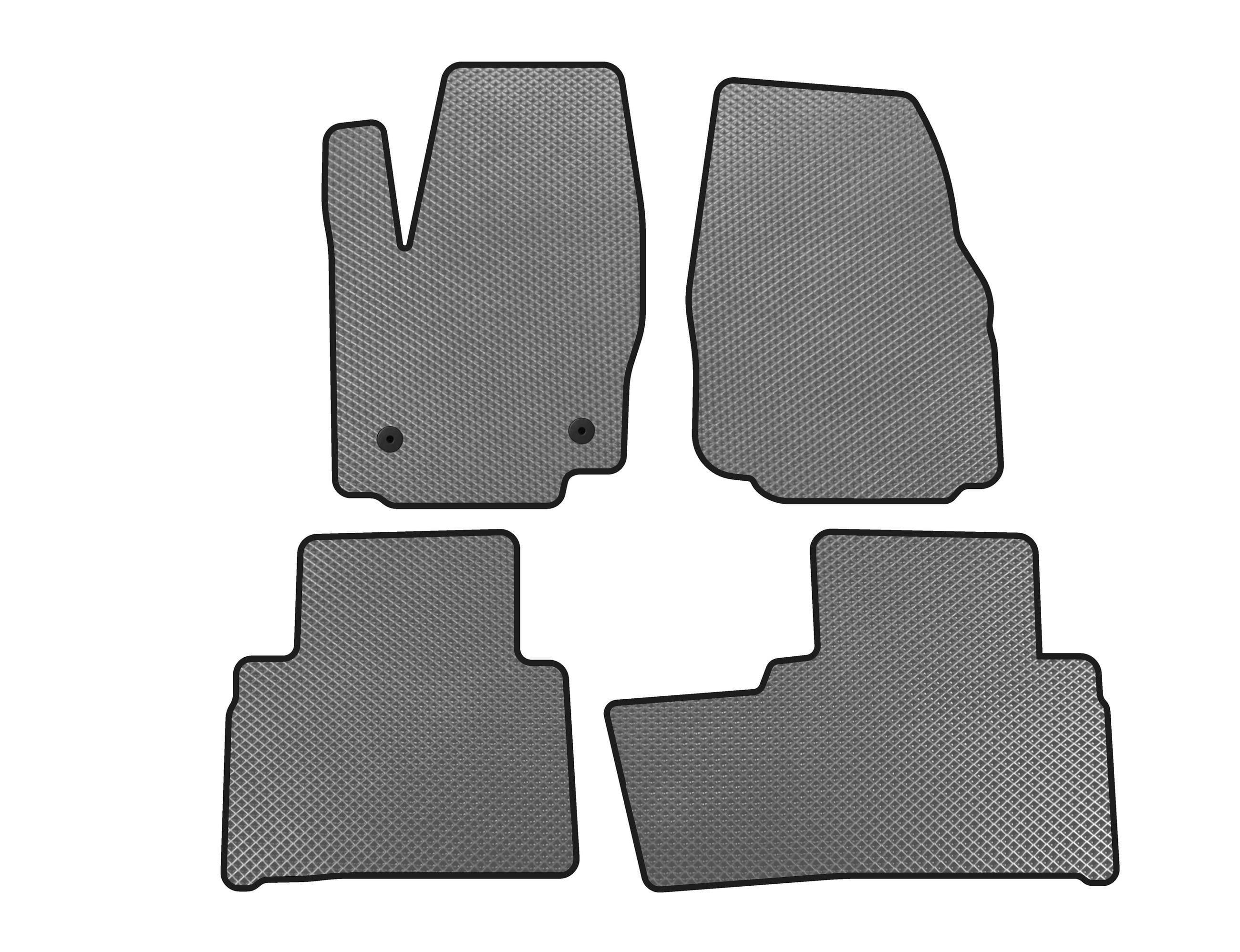 Коврики Digital Designs EVA 2 ряда для Ford Galaxy 2007-2015 гг. этилвинилацетат Серый (143058)