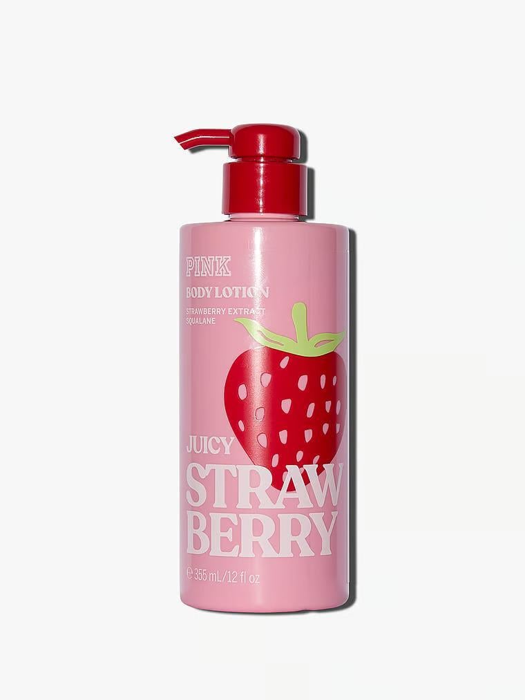 Лосьйон для тіла з дозатором Victoria's Secret Juicy Strawberry Body Lotion 355 мл (26933642)