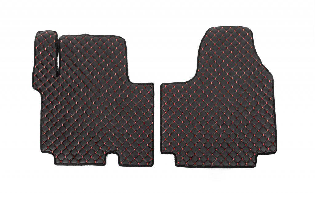 Коврики из экокожи EcoRed Digital Designs для Opel Vivaro 2001-2015 гг. кожзаменитель Черный