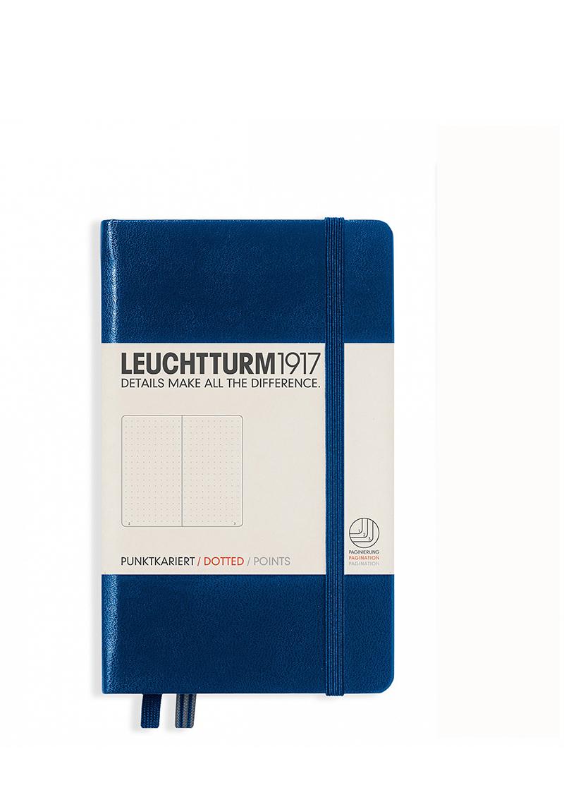Блокнот Leuchtturm1917 карманный точка Темно-синий (342921)
