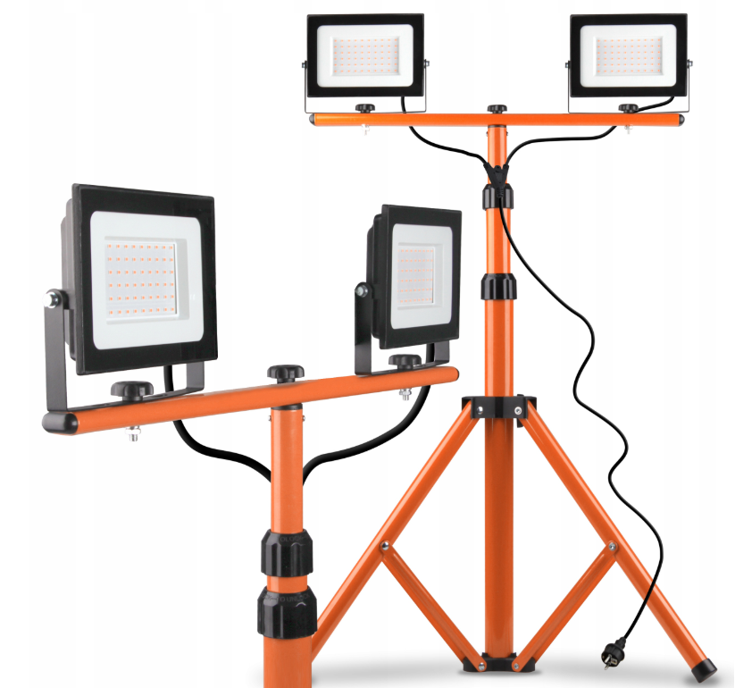 Прожектор світлодіодний MasterLED 100 Вт на штативі 8000 Лм (10980355910-2K) - фото 2
