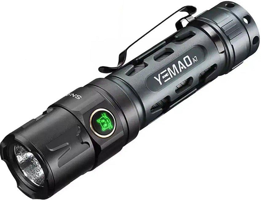 Фонарь ручной YEMAO YM-A7 Type-C аккумулятор 21700 (ML-05364)