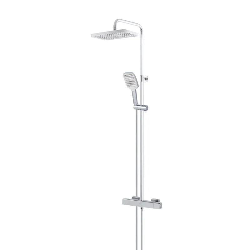 Душевая колонна с термостатическим смесителем KOER KB-53038-01 2 функции Хром (KR5959)